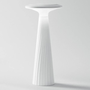 Lampada ricaricabile da esterno LED 2,5W 3000K IP44 BRIO Bianco e Nero - Intec - foto 2