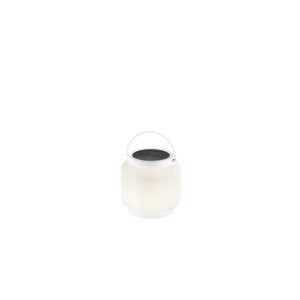 Lampada solare da esterno LED 1,2W 3000K IP54 ROBIN Bianco e Nero - Intec - foto 5