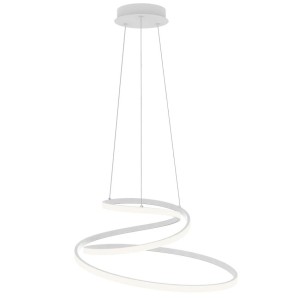 Sospensione LED 60W 3000-4000-6500K COASTER Bianco, Nero e Oro - Luce Ambiente e Design