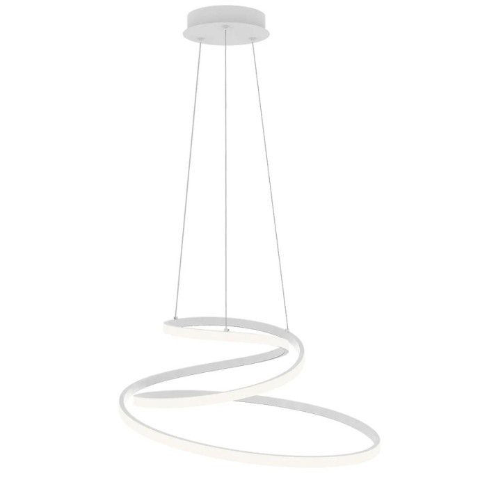 Sospensione LED 60W 3000-4000-6500K COASTER Bianco, Nero e Oro - Luce Ambiente e Design