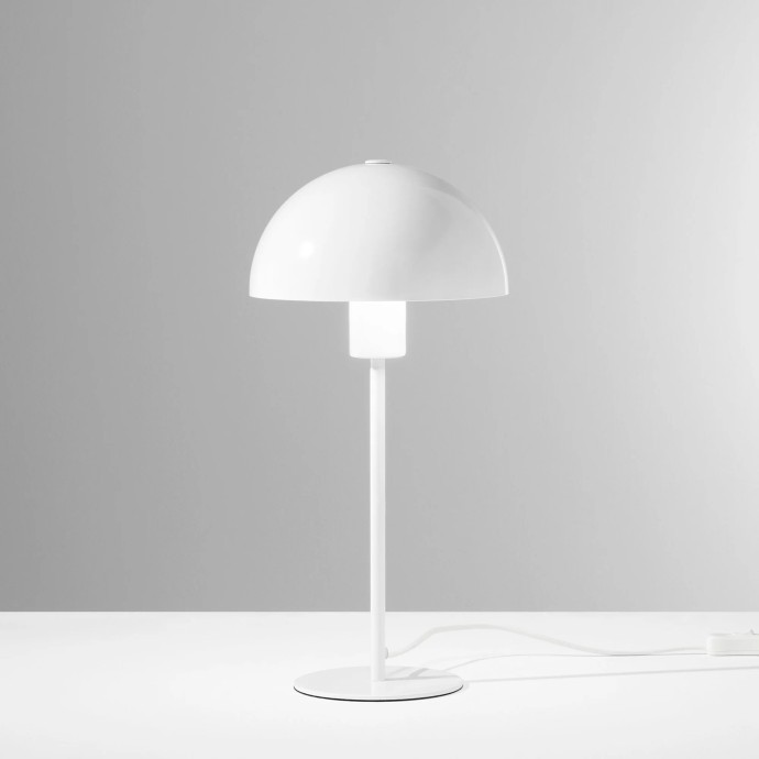 Lampada da tavolo E27 1 luce Popart Bianco, Beige, Nero e Verde - Luce Ambiente e Design