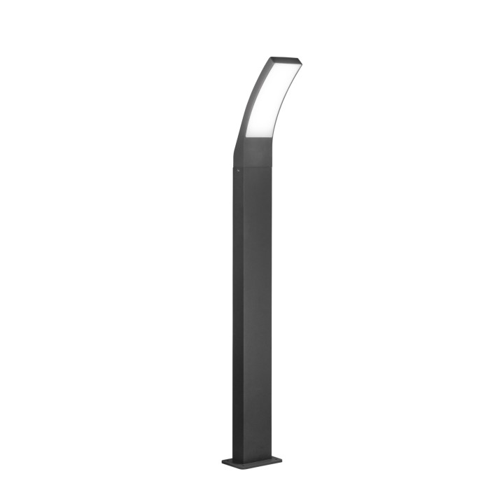Paletto da esterno LED 12W CCT 3000-4000K IP65 Antracite e Bianco - Intec
