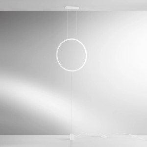 Piantana LED 20W CCT PORTAL Bianco e Nero - Luce Ambiente e Design - foto 2