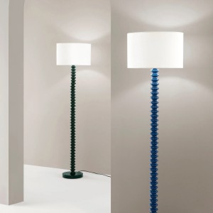 Piantana E27 1 luce SULTAN Bianco, Blu, Rosso e Verde - Luce Ambiente e Design - foto 2