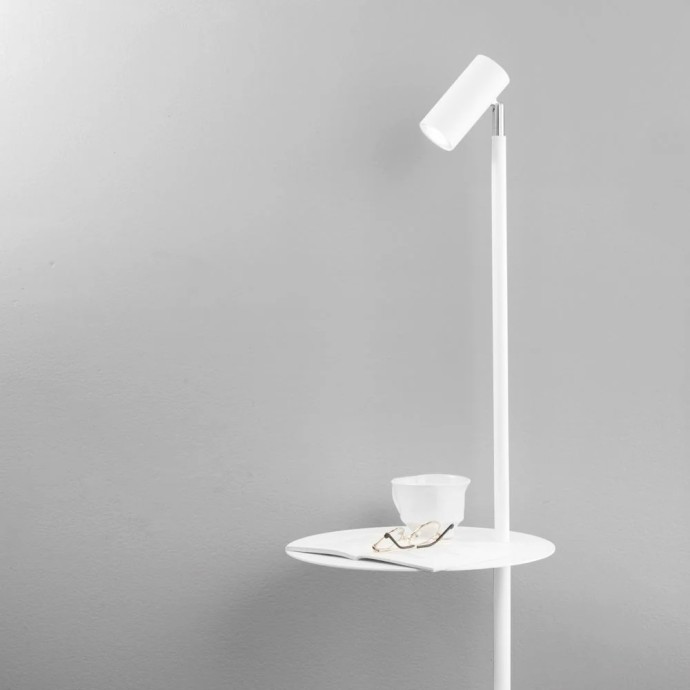 Piantana RELAX GU10 IP20 Bianco e Nero - Luce Ambiente e Design
