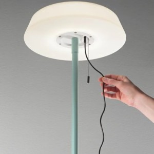 Piantana solare da esterno LED 3W 3000K IP54 JIN Bianco e Nero - Intec - foto 4