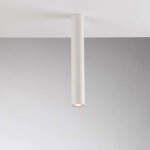 Plafoniera GU10 1 luce IP20 FLUKE Bianco, Bronzo e Nero - Luce Ambiente e Design
