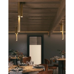 Plafoniera GU10 1 luce IP20 FLUKE Bianco, Bronzo e Nero - Luce Ambiente e Design - foto 2