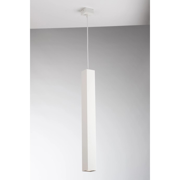 Sospensione FLUKE GU10 60 cm IP20 Bianco e Nero - Luce Ambiente e Design