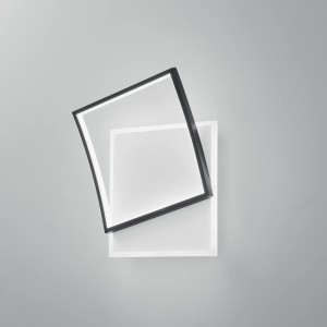 Plafoniera LED 42W CCT 3000-6500K IP20 AYRTON Nero e Oro - Luce Ambiente e Design - foto 2