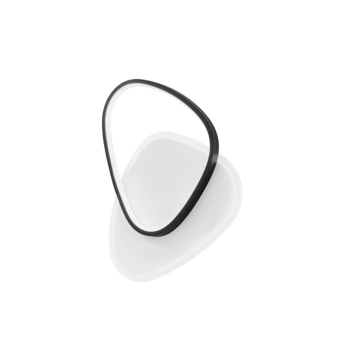 Plafoniera LED CCT 42W 4500lm AYRTON Nero e Oro - Luce Ambiente e Design