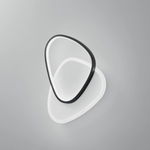 Plafoniera LED CCT 42W 4500lm AYRTON Nero e Oro - Luce Ambiente e Design - foto 2