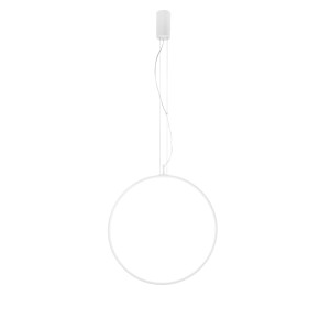 Sospensione LED 29W CCT Ø60 cm Bianco e Nero - Luce Ambiente e Design