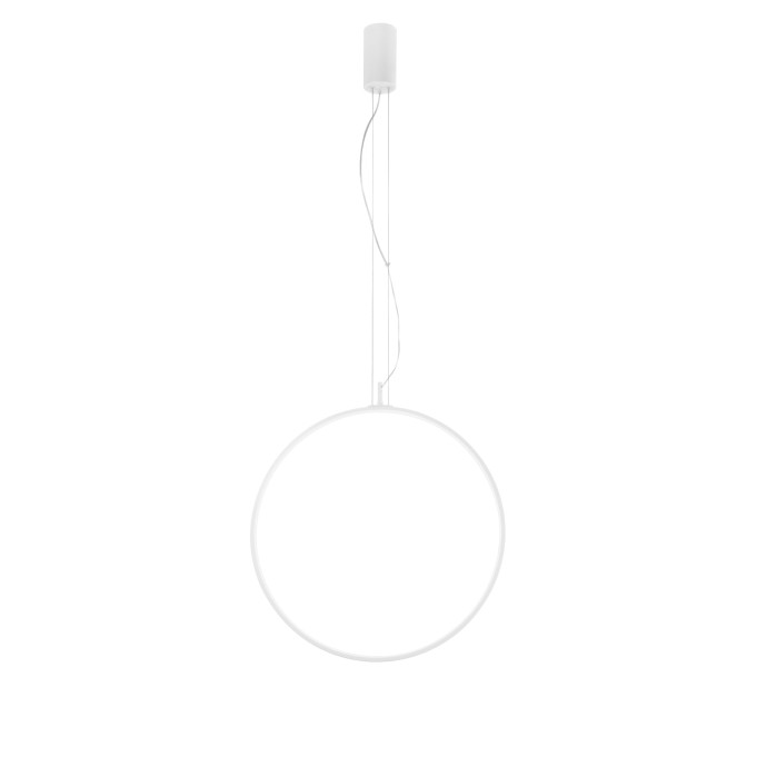 Sospensione LED 29W CCT Ø60 cm Bianco e Nero - Luce Ambiente e Design
