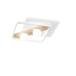 Plafoniera LED CCT 40W CRICKET Bianco e Nero - Luce Ambiente e Design - foto 2