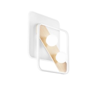 Plafoniera LED CCT 40W CRICKET Bianco e Nero - Luce Ambiente e Design - foto 3