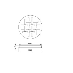 Plafoniera LED 30W CCT, ELYOT Bianco e Oro - Luce Ambiente e Design - foto 4