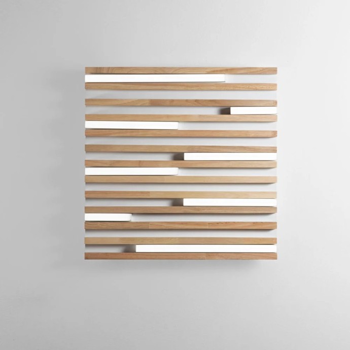 Plafoniera LED quadrata 24W CCT 41cm Bianco e Nero - Luce Ambiente e Design
