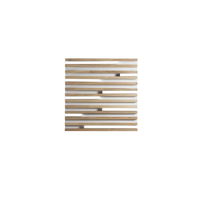 Plafoniera LED quadrata 24W CCT 41cm Bianco e Nero - Luce Ambiente e Design