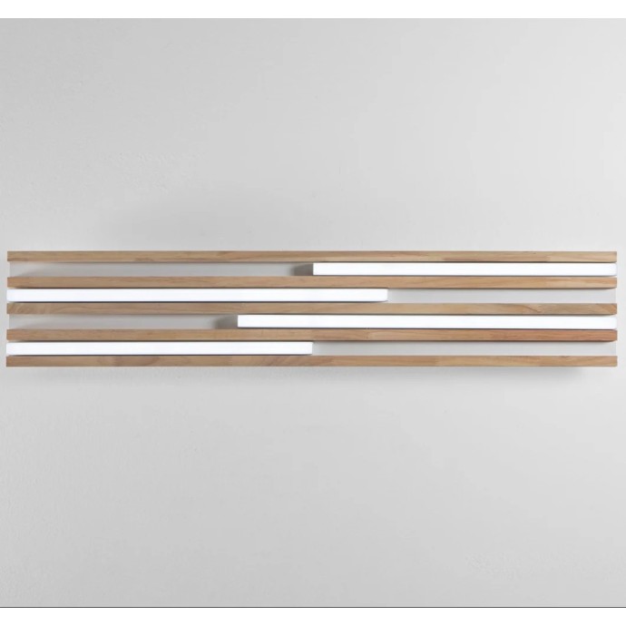 Plafoniera LED rettangolare 24W CCT Bianco e Nero - Luce Ambiente e Design