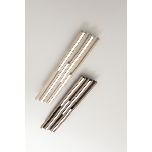 Plafoniera LED rettangolare 24W CCT Bianco e Nero - Luce Ambiente e Design - foto 4