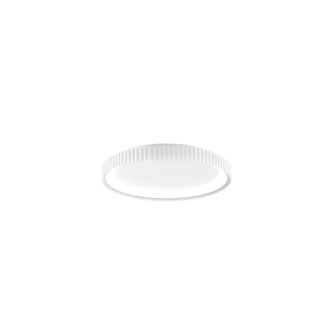 Plafoniera LED 40W CCT Ø49cm Bianco, Nero e Oro - Luce Ambiente e Design