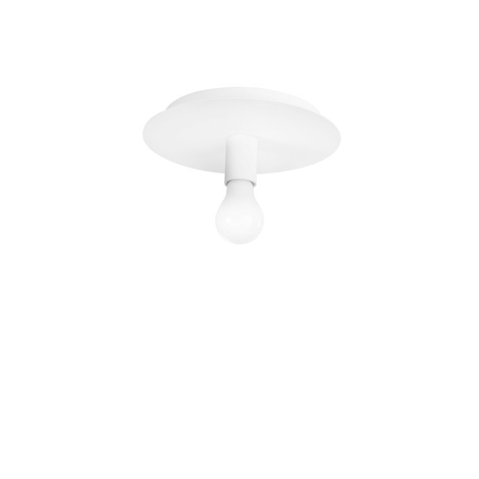 Plafoniera E27 in metallo STRIKE Bianco, Nero e Oro - Luce Ambiente e Design