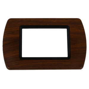 Placca Tonda Legno 3 Moduli...