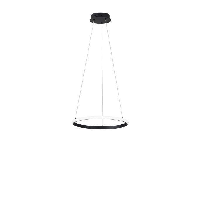 Sospensione LED Axis 29W CCT Ø40cm Nero e Oro - Luce Ambiente e Design