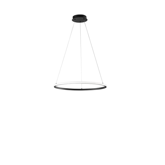 Sospensione LED CCT Ø60 cm Nero e Oro - Luce Ambiente e Design