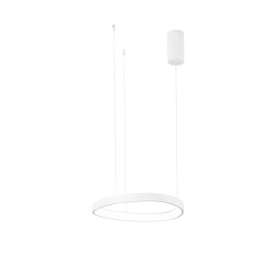 Sospensione LED KLAPTON 40W CCT Ø45 cm Bianco e Nero - Luce Ambiente e Design