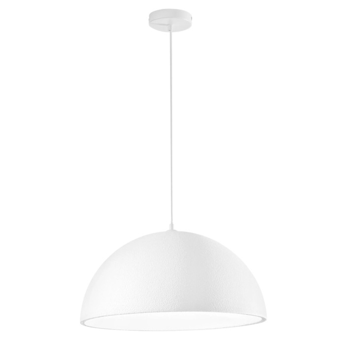 Sospensione E27 1 luce XENIA Bianco e Verde - Luce Ambiente e Design