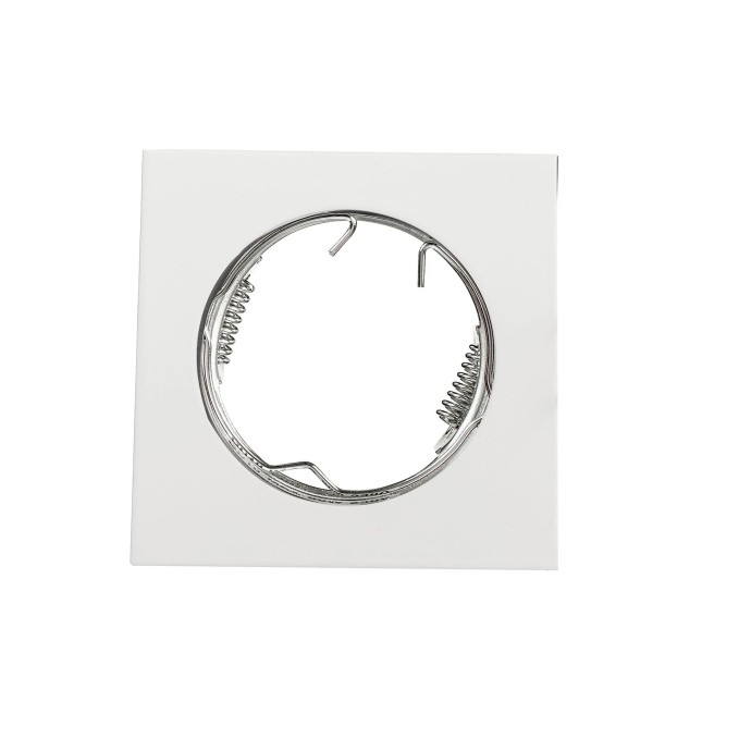 Struttura incasso quadrata metallo IP20 REFLEX Bianco e Nero - Intec