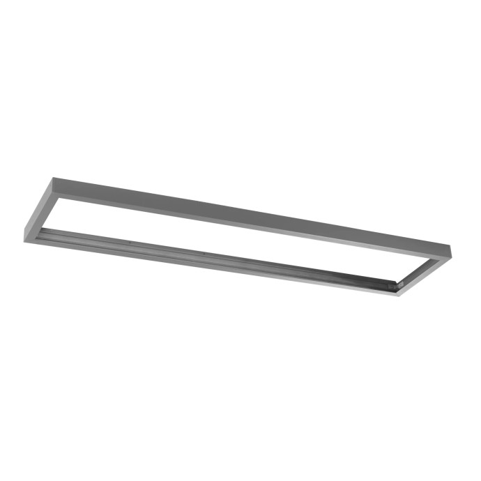 Struttura per pannello LED 30x120 IP20 Grigio e Nero - Intec