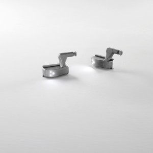Copricerniera LED 4000K grigio Intec - foto 3