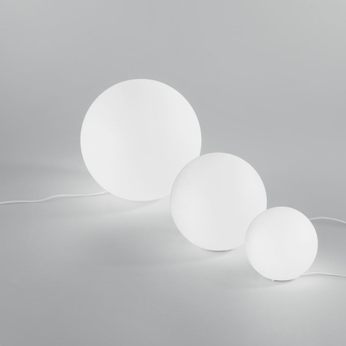 Lume da esterno sfera 40 cm bianco E27 Intec GECO