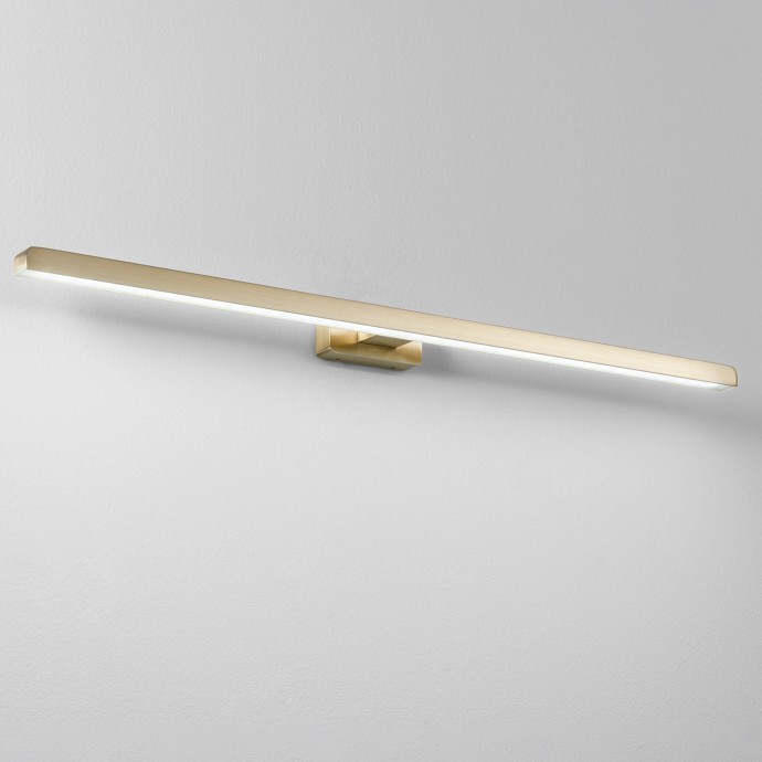 Plafoniera LED bagno 10W 4000K 40 cm oro Intec LANCER