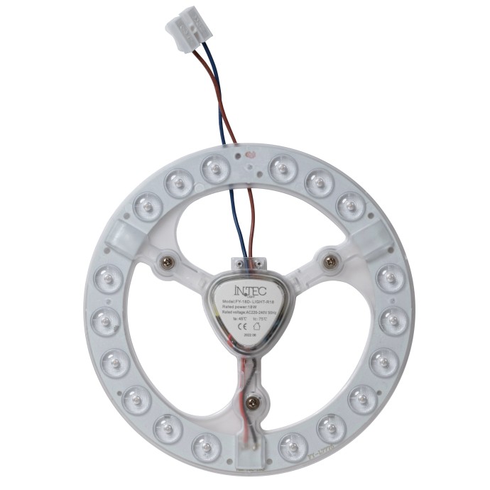 Modulo LED circolare 17W CCT 3000-4000-6500K Intec