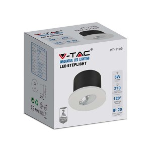 Faretto LED segnapasso 3W IP20 V-TAC VT-1109 - foto 4