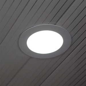 Mini pannello LED 3W rotondo da incasso bianco V-TAC - foto 3