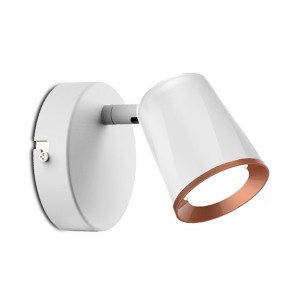 Faretto LED da muro orientabile 5W IP20 bianco V-TAC VT-806 - foto 3