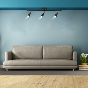 Faretto LED da muro triplo 13,5W nero IP20 V-TAC VT-813 - foto 2