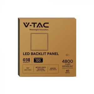 Pannello LED 40W 600x600 V-TAC VT-61041 - foto 4