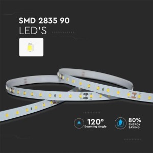 Striscia LED SMD 2835 4W/m 24V bobina 5m V-TAC VT-2835-4 - Bobina da 5 m - foto 6