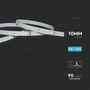 Striscia LED SMD 2835 4W/m 24V bobina 5m V-TAC VT-2835-4 - Bobina da 5 m - foto 9