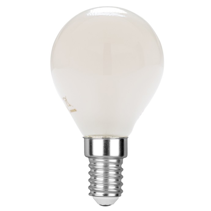 Lampadina LED E14 Globo Filamento 4W 400lm 2700K Intec