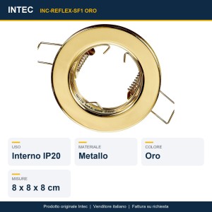 Struttura incasso in metallo oro Intec REFLEX - foto 2