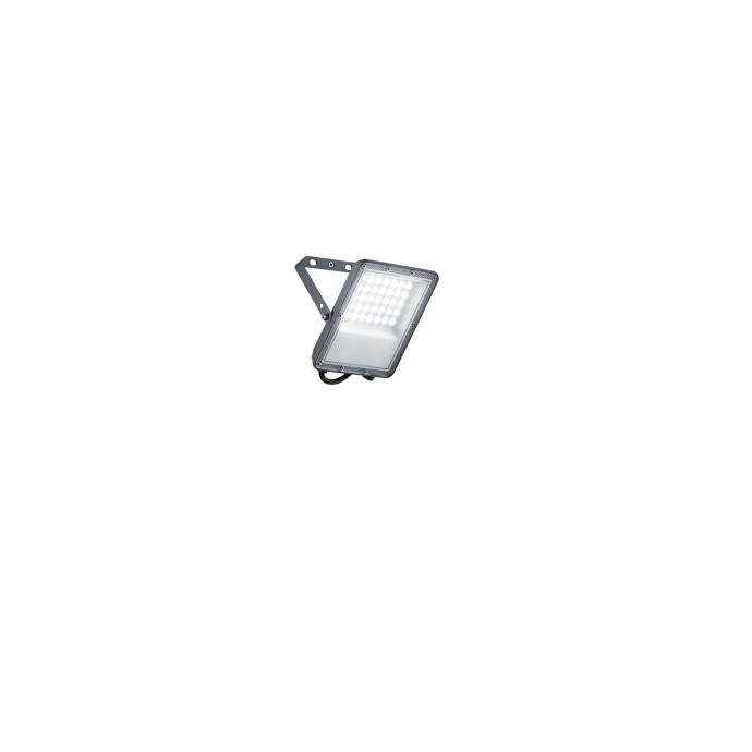 Proiettore LED esterno 30W CCT IP65 argento Intec ESUS