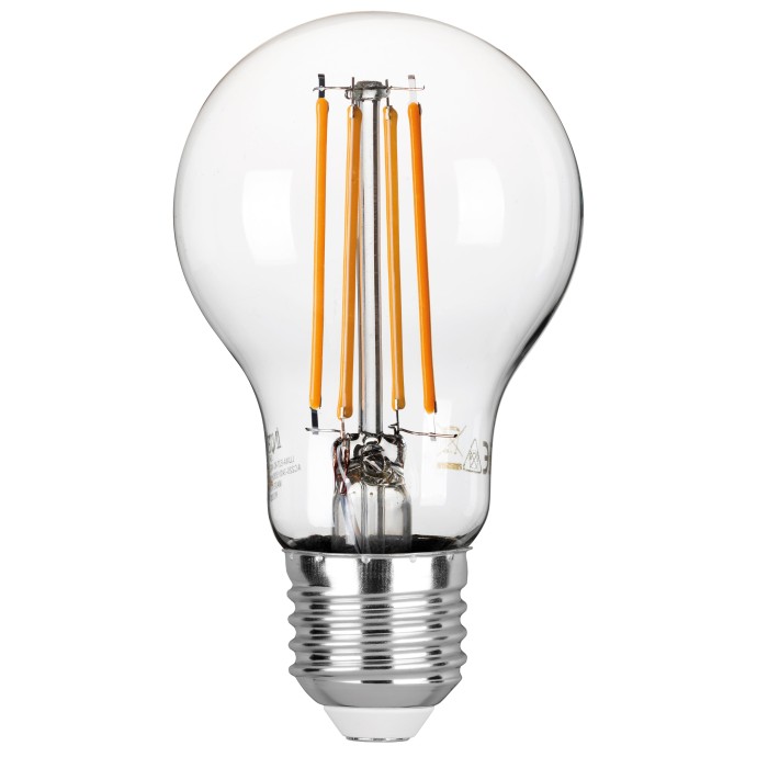 Kit 3 lampadine LED E27 filamento COB 8W 1055lm 6500K Intec