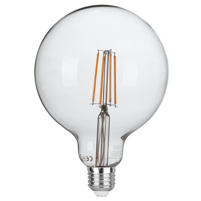 Lampadina LED Globo G125 E27 8W 4000K dimmerabile Intec